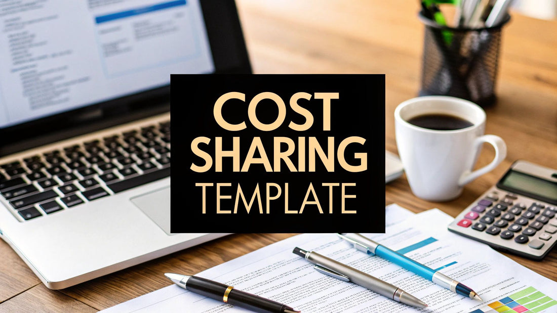 A Guide to a Cost Sharing Agreement Template