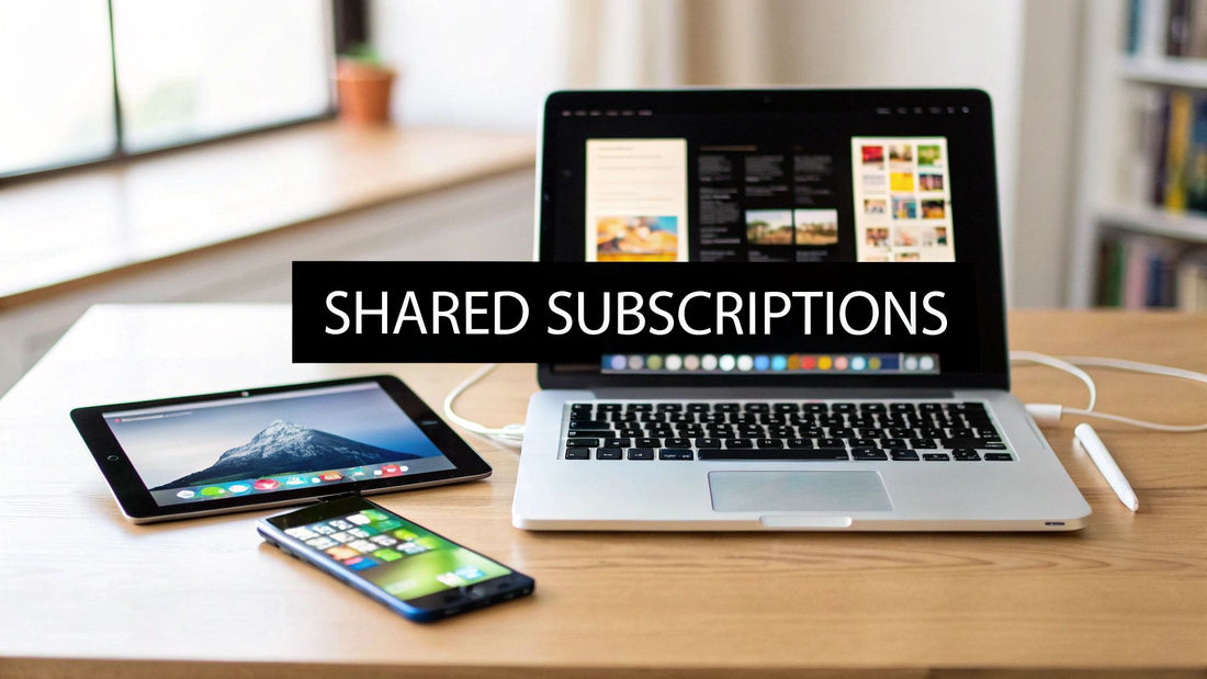 Shared Subscriptions: Save Money on Streaming & More