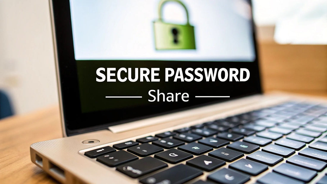A Secure Way to Share Passwords Without the Risk