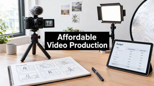 Affordable Video Production: Your Smart Blueprint