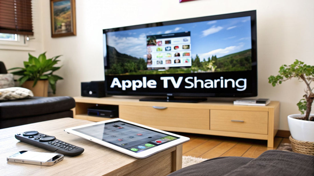 A Guide to Apple TV Sharing for Content and Subscriptions