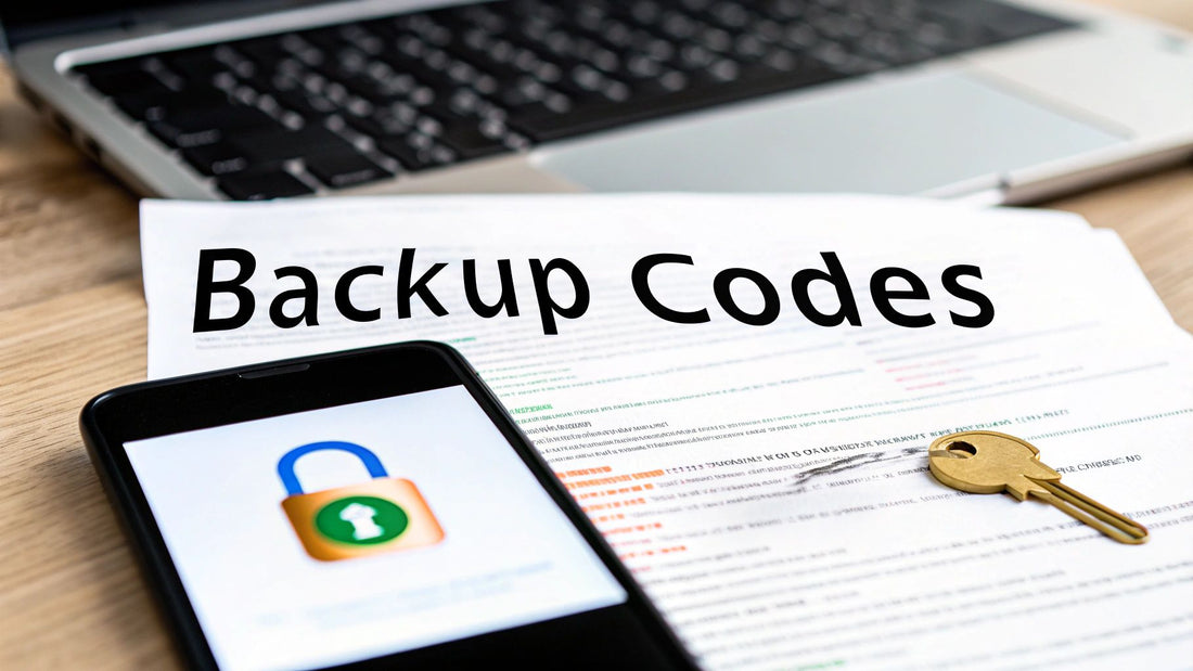 Backup: backup codes for google authenticator - stay secure on any device