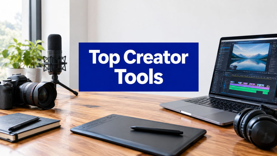 Best Tools for Content Creators: 10 Top Picks