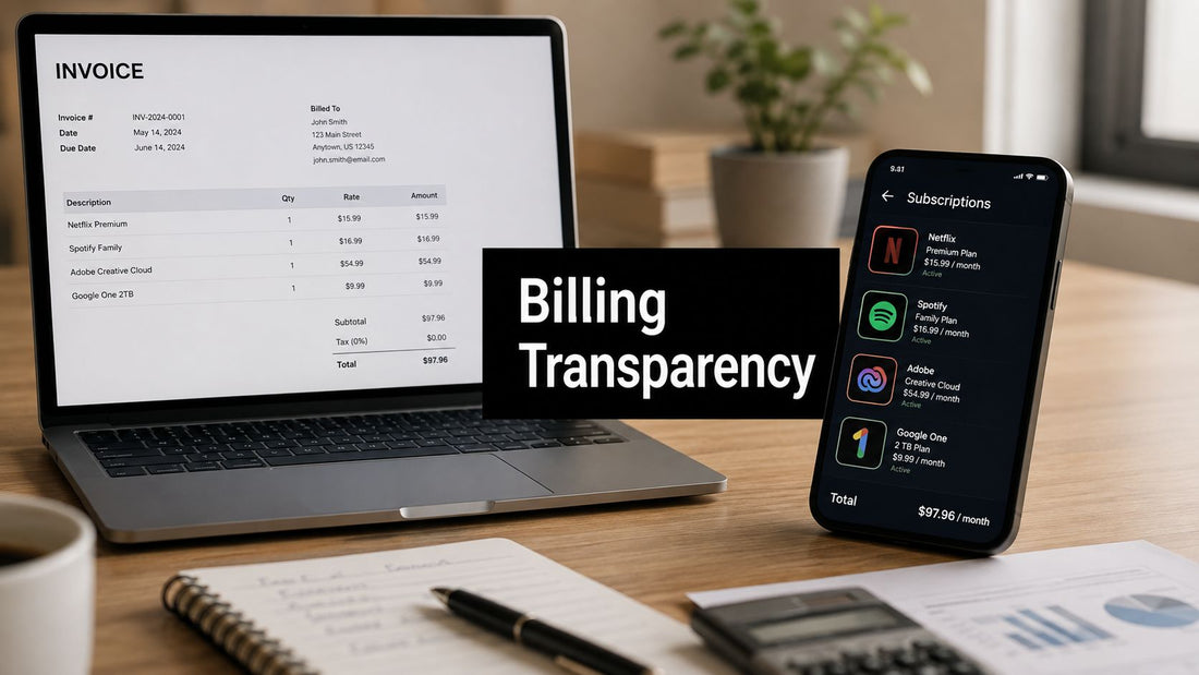 Billing Transparency for Shared Subscriptions: A Guide