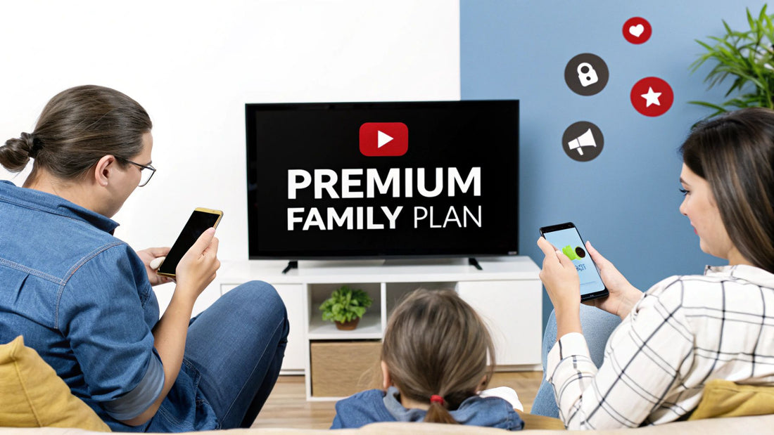 YouTube Premium Family Plan Cost Explained