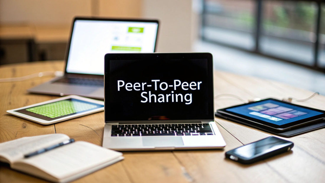 What Is Peer to Peer Sharing Explained