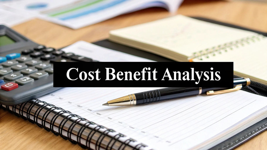 Your Guide to a Cost Benefit Analysis Template
