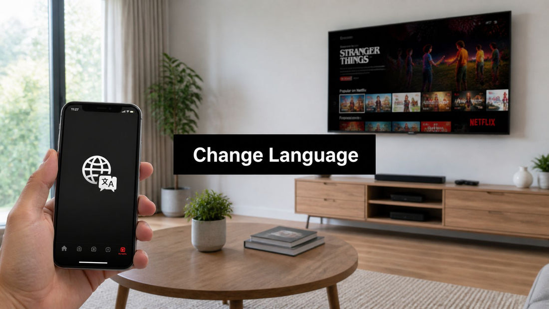 How to Change Language in Netflix App Across Devices