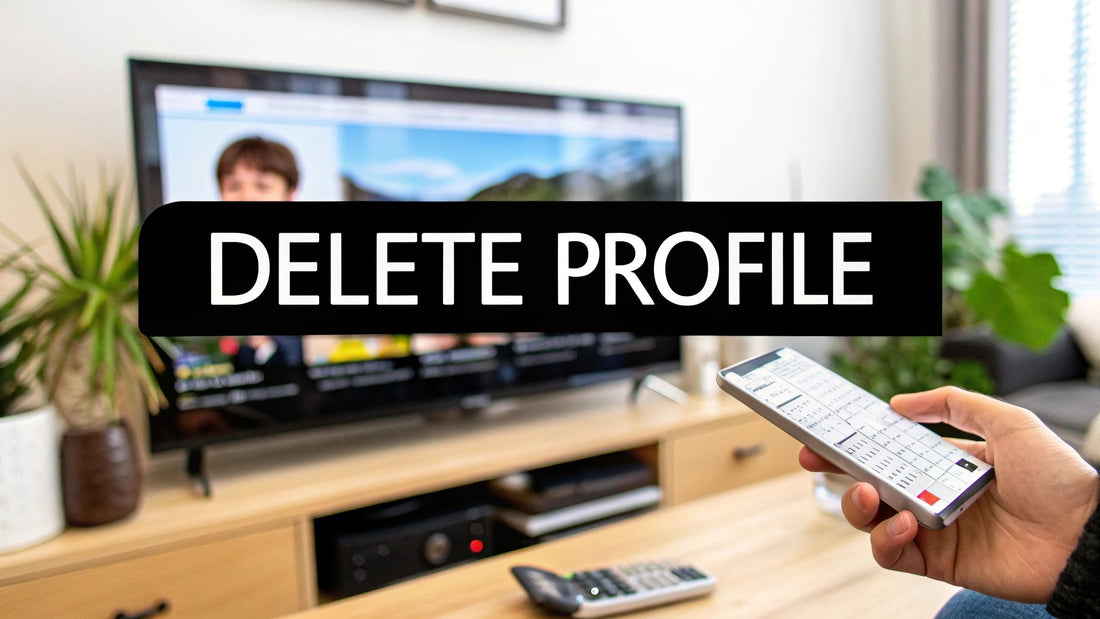 Guide: how to delete a profile on netflix on any device - Quick steps