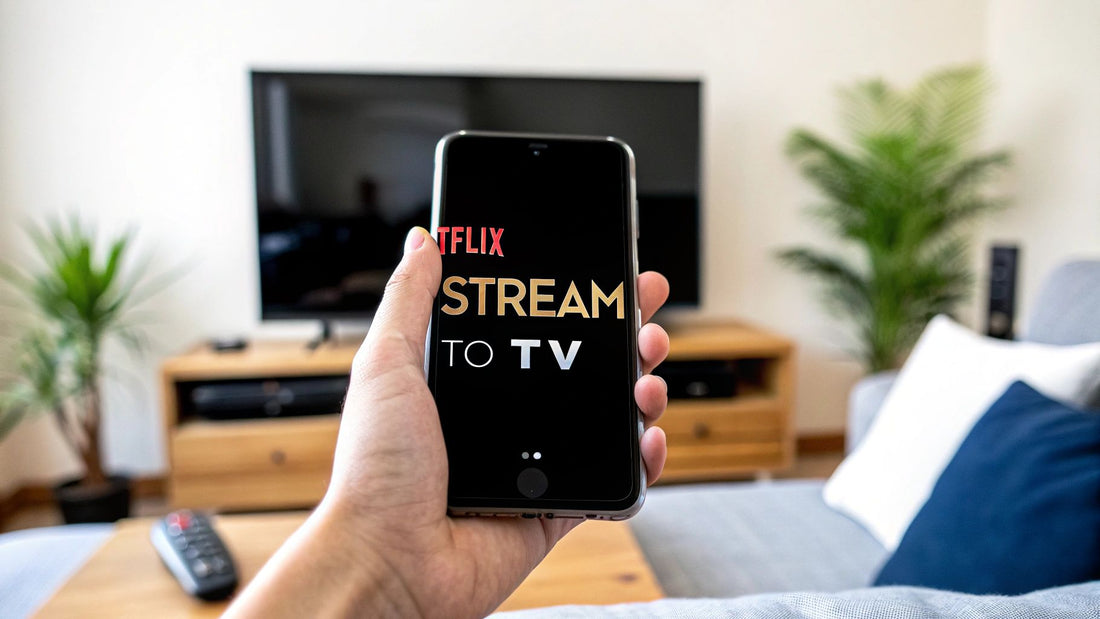 How to Stream Netflix From Phone to TV a Simple Guide