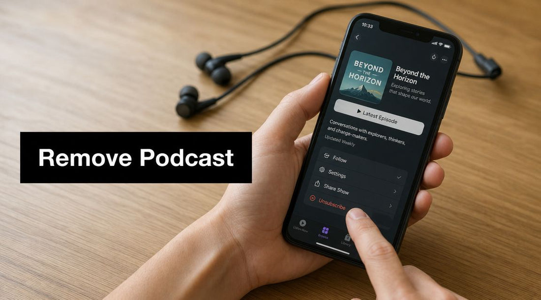 How to Remove Podcasts on Any Device in 2026