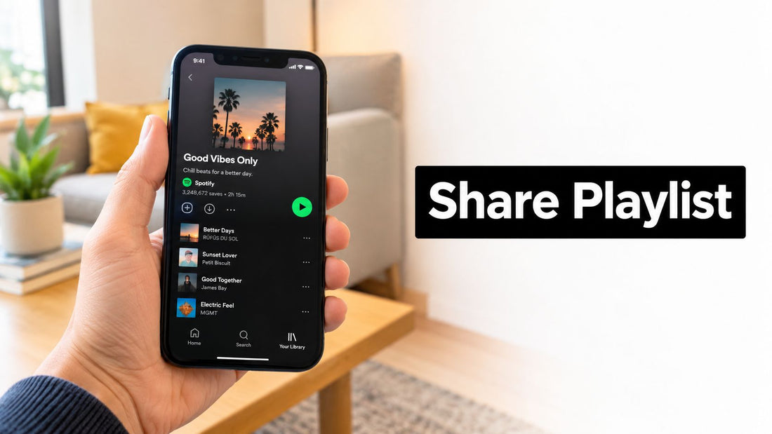 Share Spotify Playlist