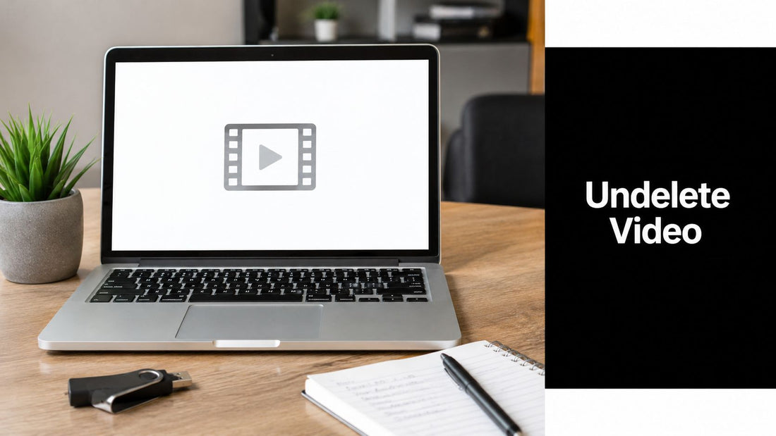 How to Undelete YouTube Video: A 2026 Guide