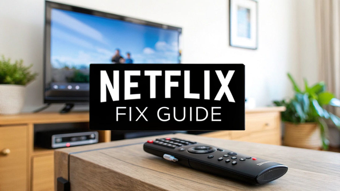 Why Won't Netflix Work on My TV a Common Sense Troubleshooting Guide